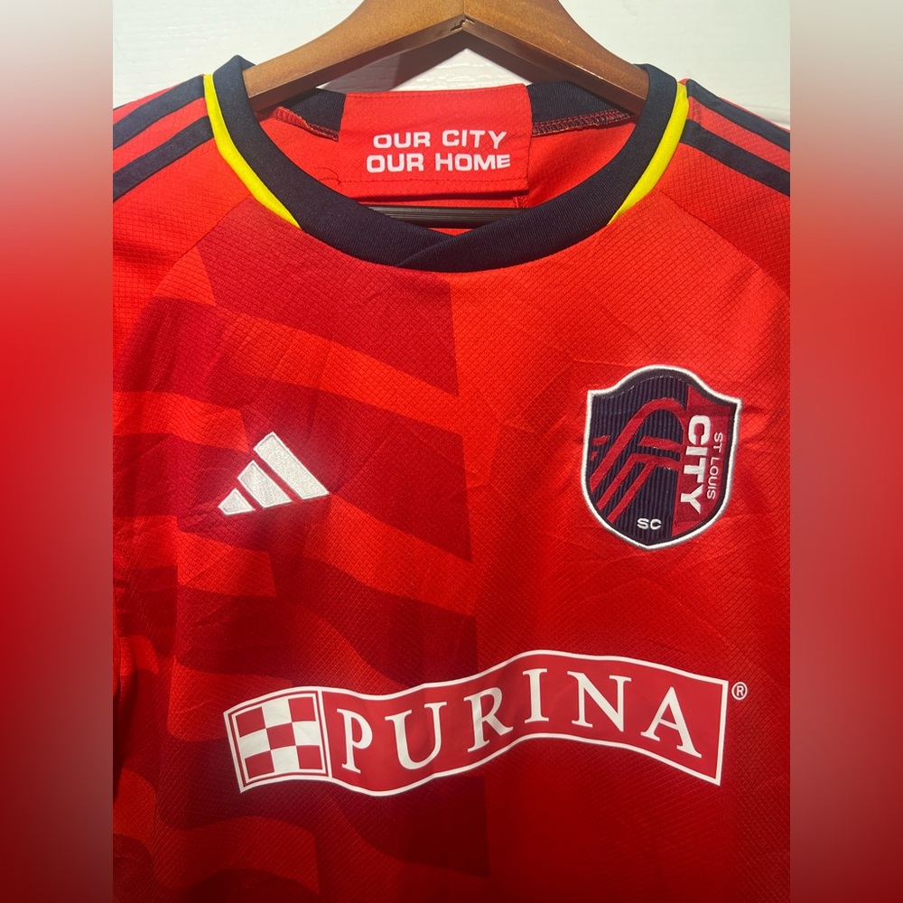 MLS Adidas St Louis City SC Jersey size L - Picture 3 of 3